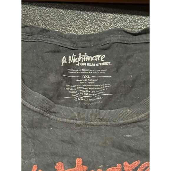 Vintage Tees - Nightmare on Elm Street Freddy Krueger Graphic Tee*SZ 3XL - Picture 4 of 5